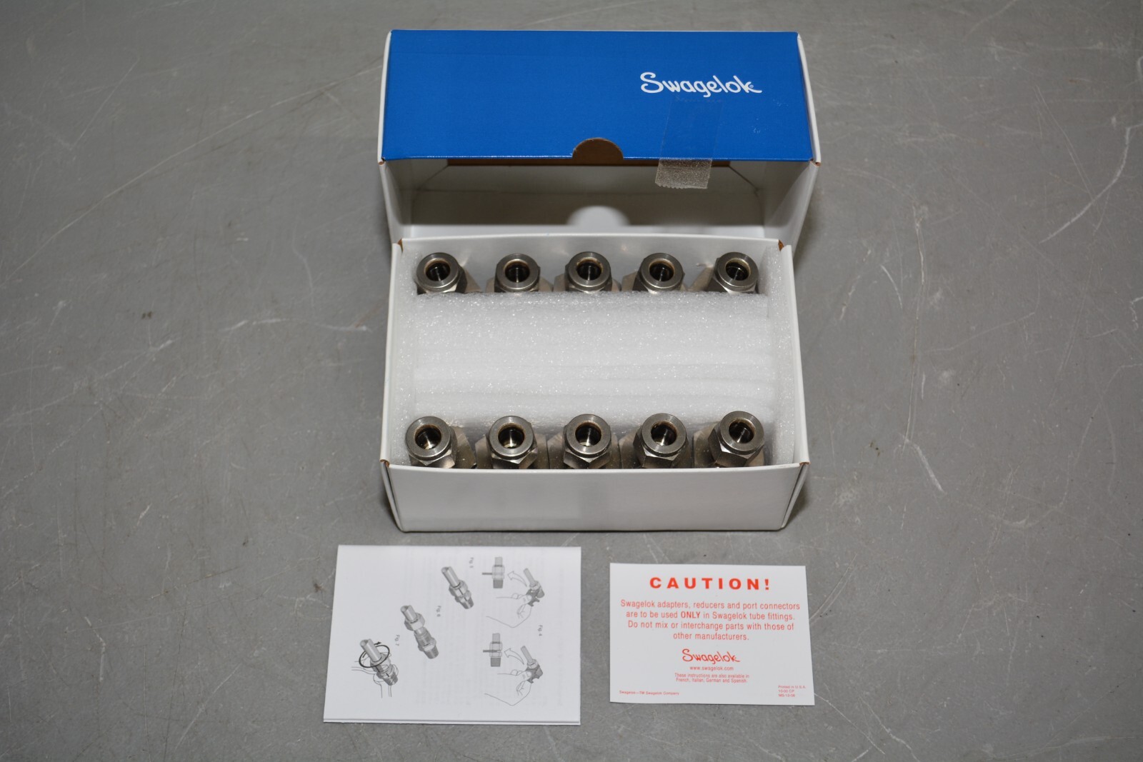 ^ Swagelok Reducer 3/8″ X 1″ SS-600-R-16 Reducer (Box Qty 10) #X2966