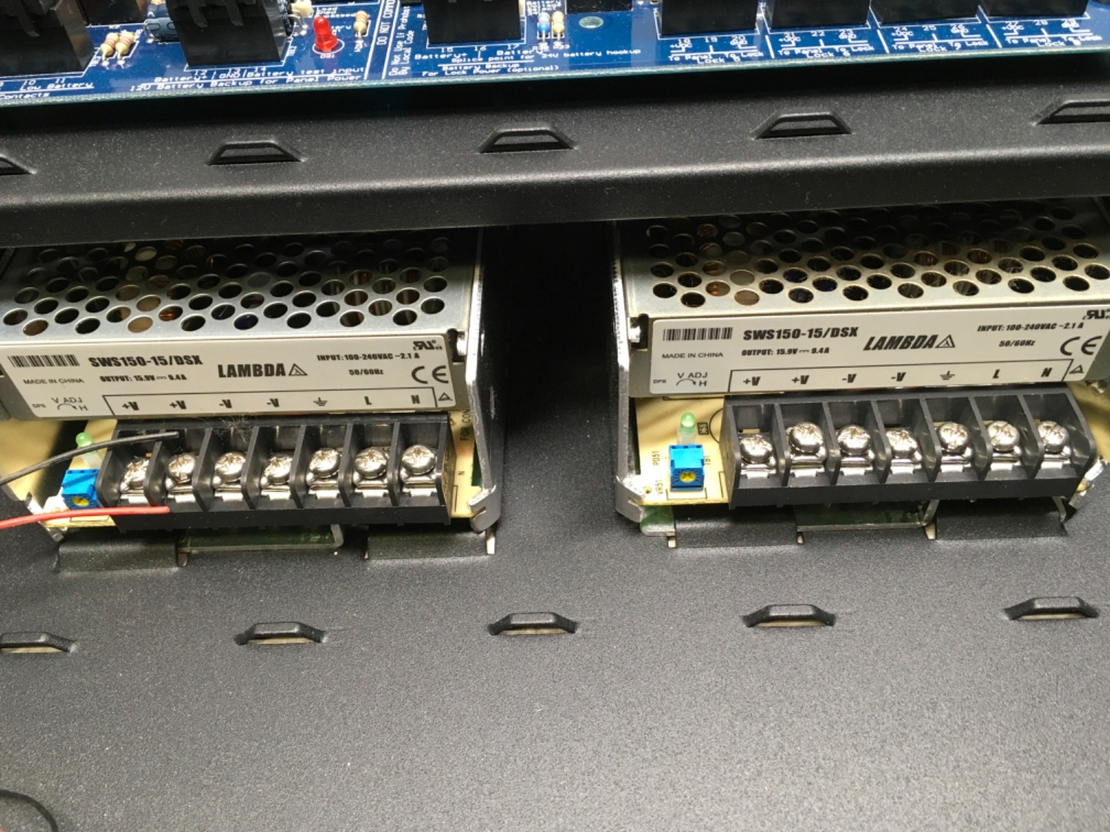 DSX-1040PDP Power Distribution Panel, 2-SWS150-15/DSX power supplies, used, OC-1