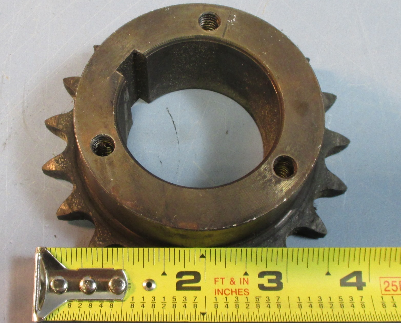 Browning H50P19 1-7/8″ Bore to Size Sprocket for #50 Chain w/ 19 Teeth NOS