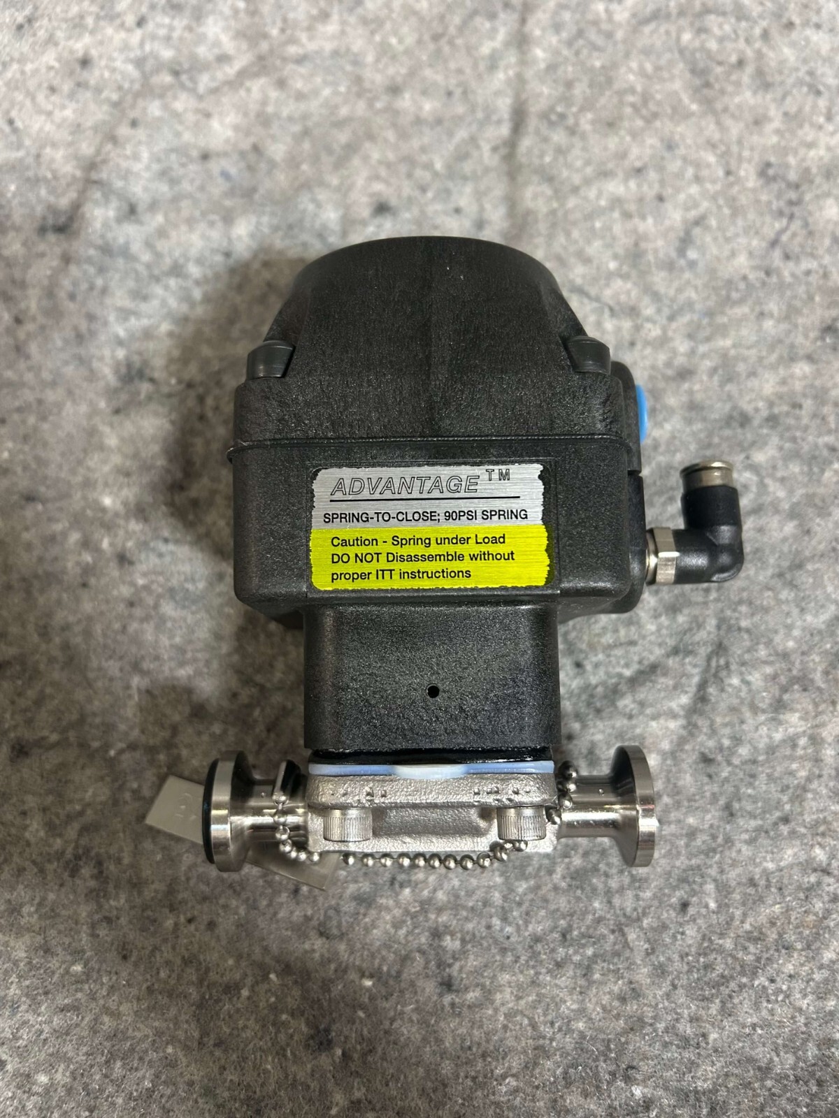 ITT Industries Advantage Pure-Flo Actuator 0.5″ A206, 90 PSI