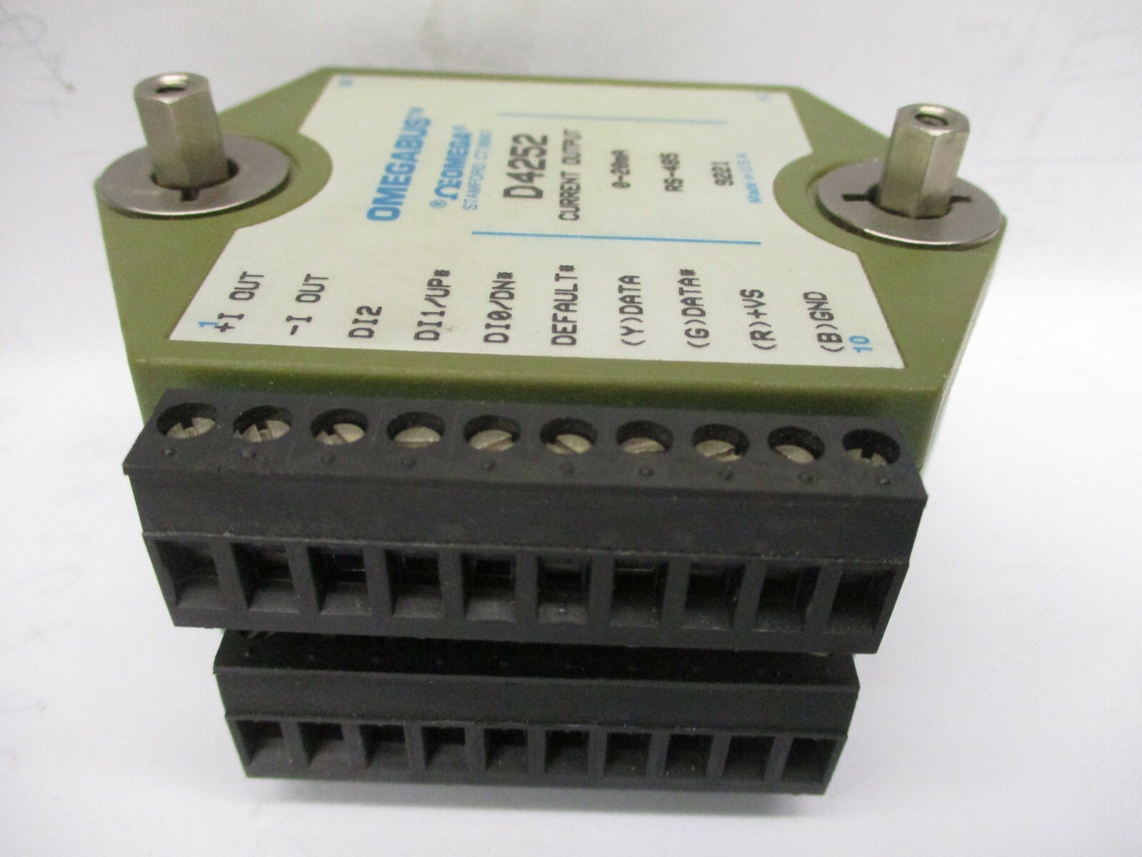 Current Output 0-20mA Omegabus D4252 RS-485 9221 A3729WVS