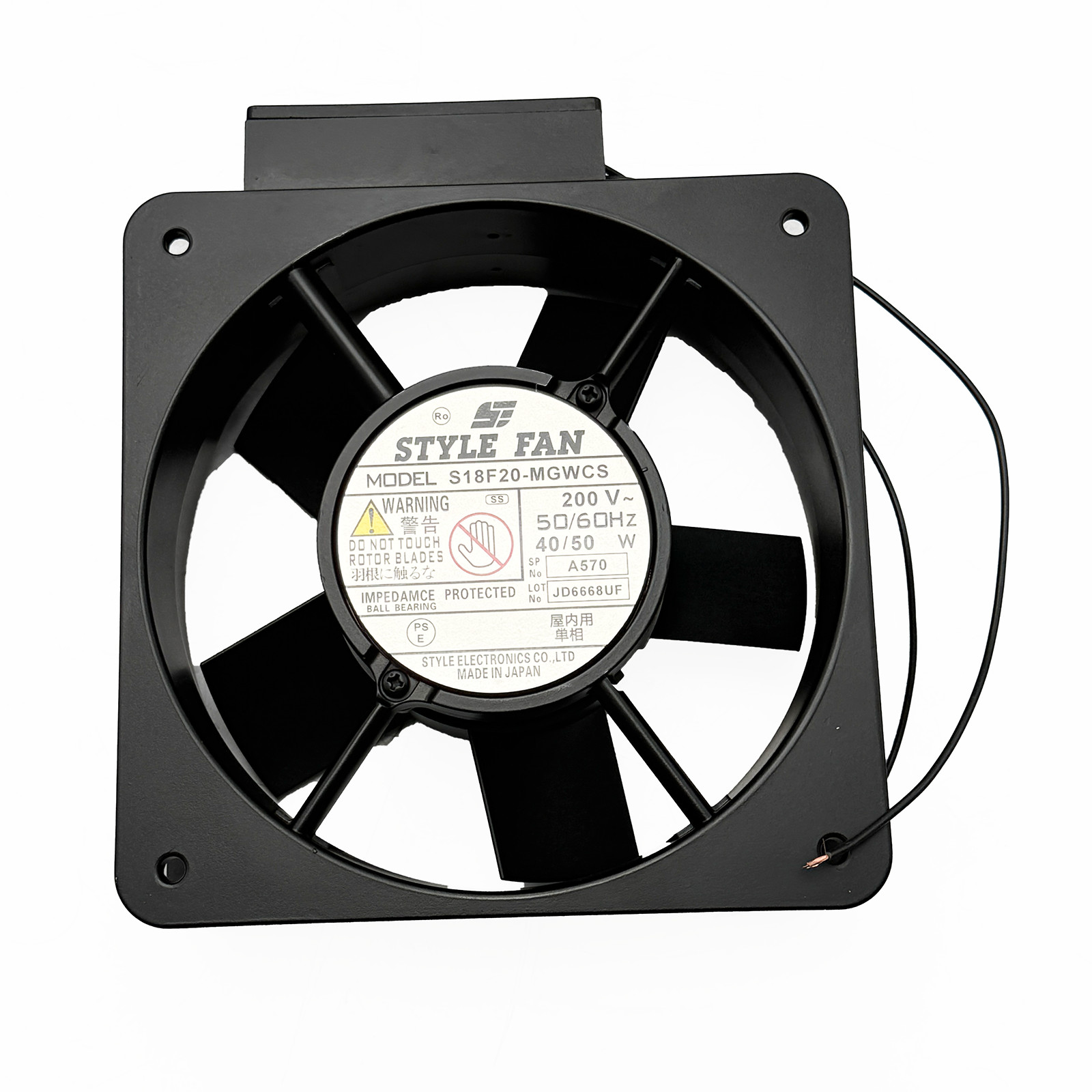 Brand New 1Pcs S18F20-MGWCS 200V 40/50W STYLE FANInverter Cooling Fan
