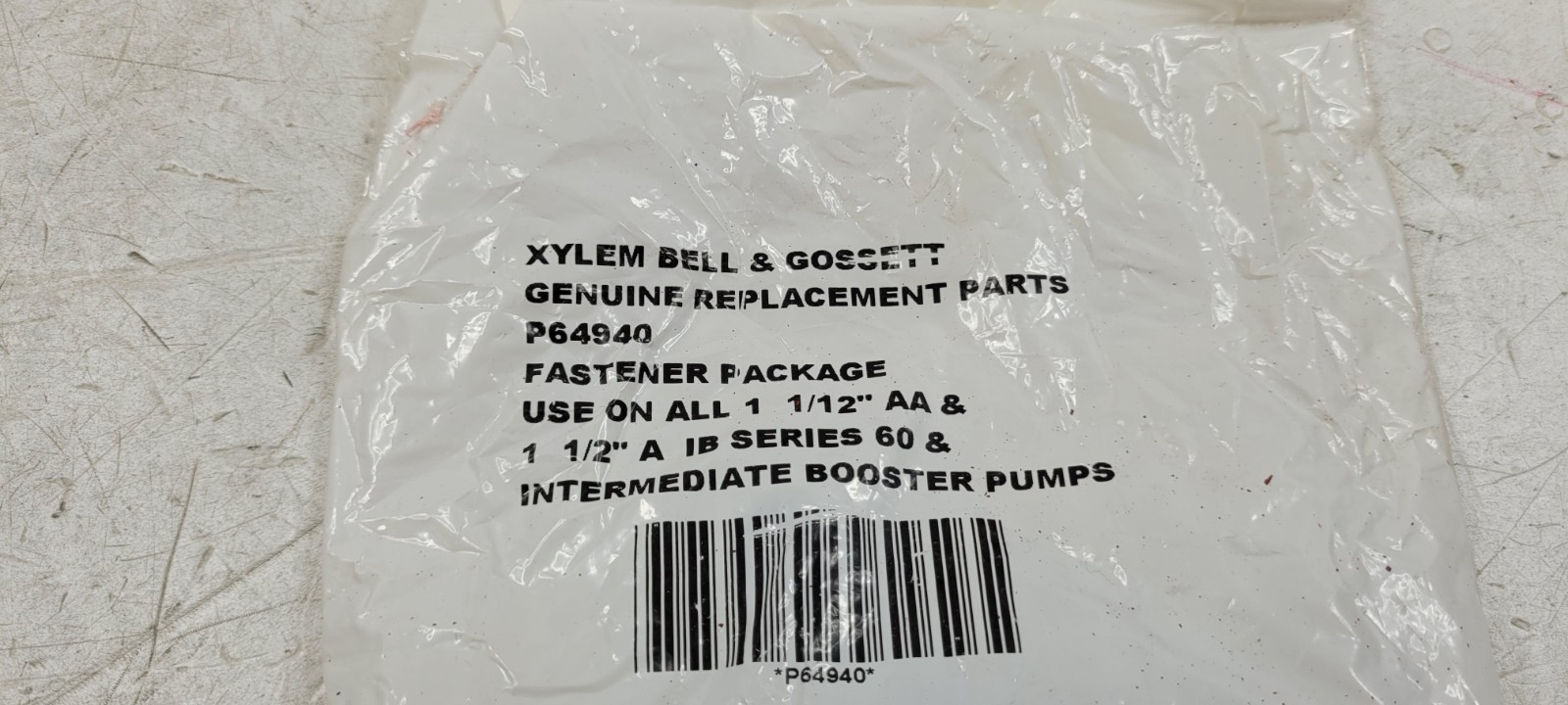 BELL & GOSSETT E60-1.5X5.75 IN-LINE MOUNTED CENTRIFUGAL PUMP 3/4HP 48T17D173B