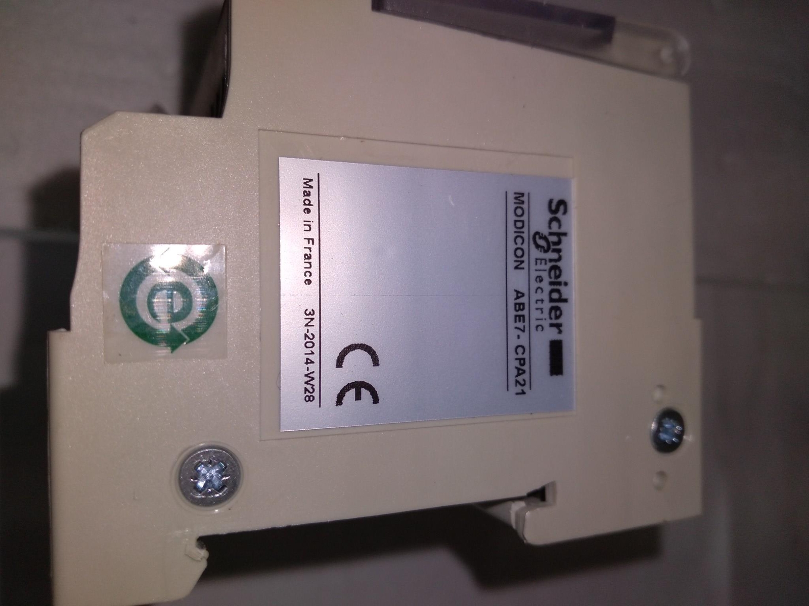 SCHNEIDER ELECTRIC MODICON ABE7-CPA21