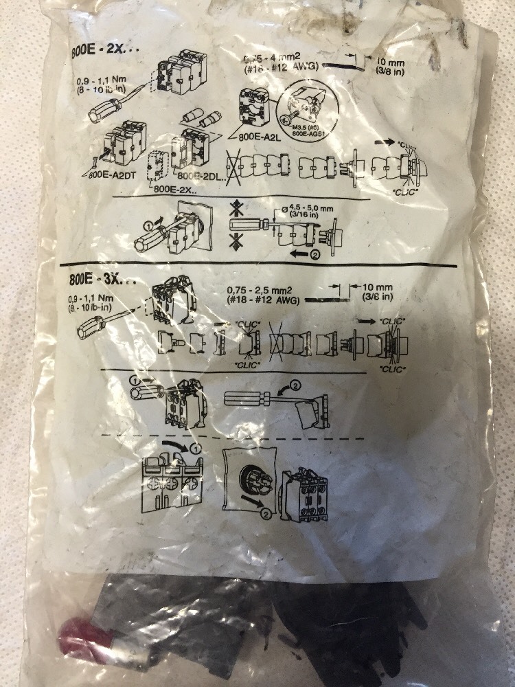 Allen Bradley 800E-3DL3R, 800E-3D0, 800E3DL3R, Shipsameday #1604B4