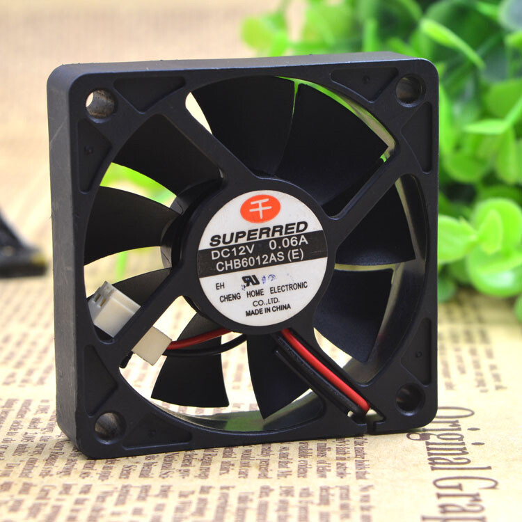 1PCS NEW for SUPERRED CHB6012AS 12V 0.06 ultra-quiet cooling fan Fast Delivery