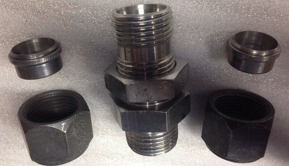 LOT OF 3, PARKER Bulkhead Union 3/4″, 12-12 WBZ-SS, 1212WBZSS, SHIPSAMEDAYR#4