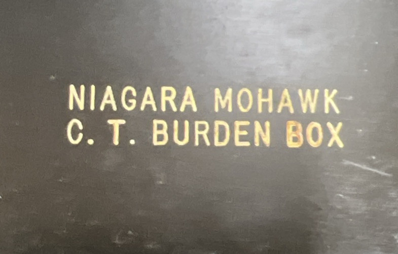 Niagara Mohawk Power Corp. CT Burden Box Used Surplus
