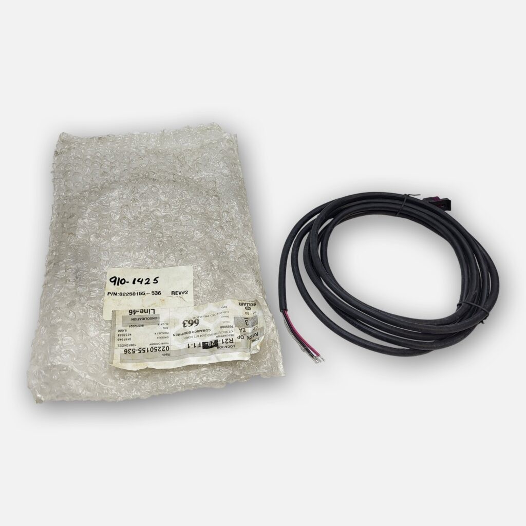 NEW COMAIRCO EQUIPMENT 02250155-536 9′ CORD XDCR PRESS0-250#