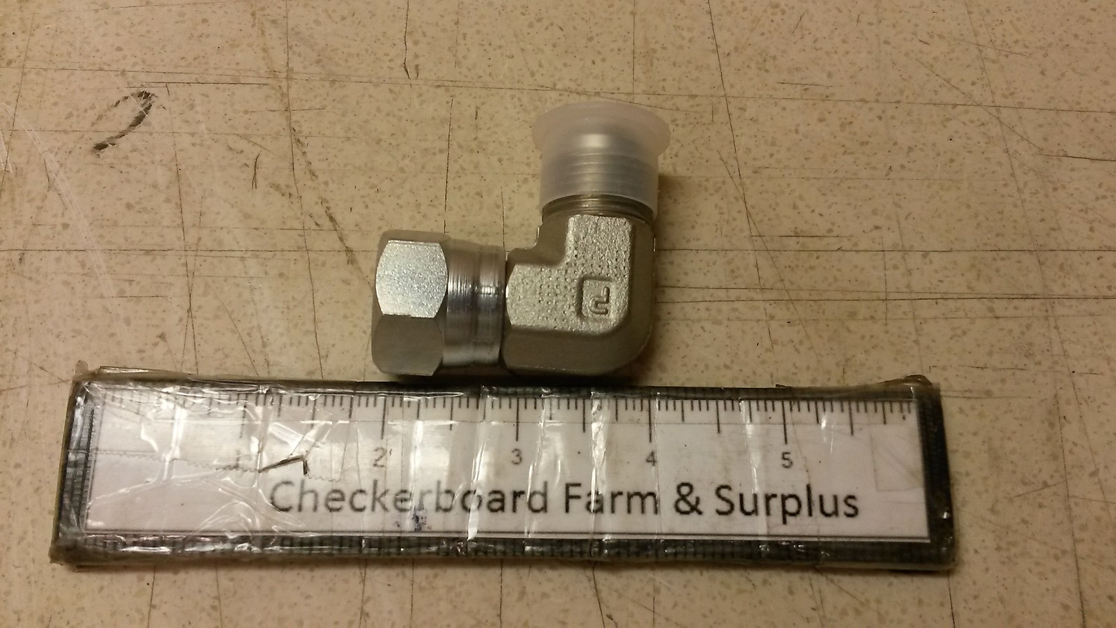 NOS Hanson Machine Elbow Fitting 4730011093395 07230