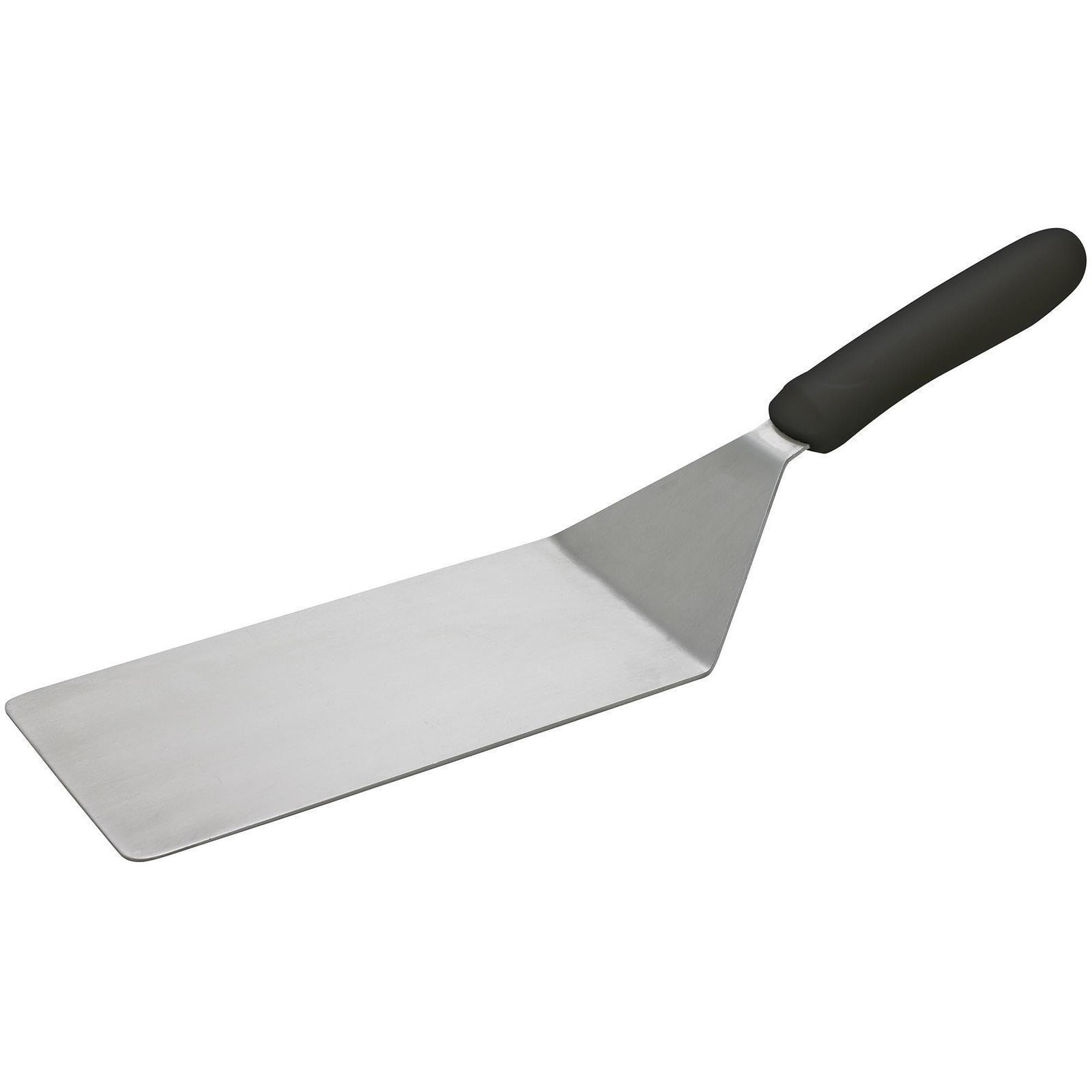 Winco 8″ x 4″ Griddle Spatula/Turner for Burgers, Steaks and More, Black