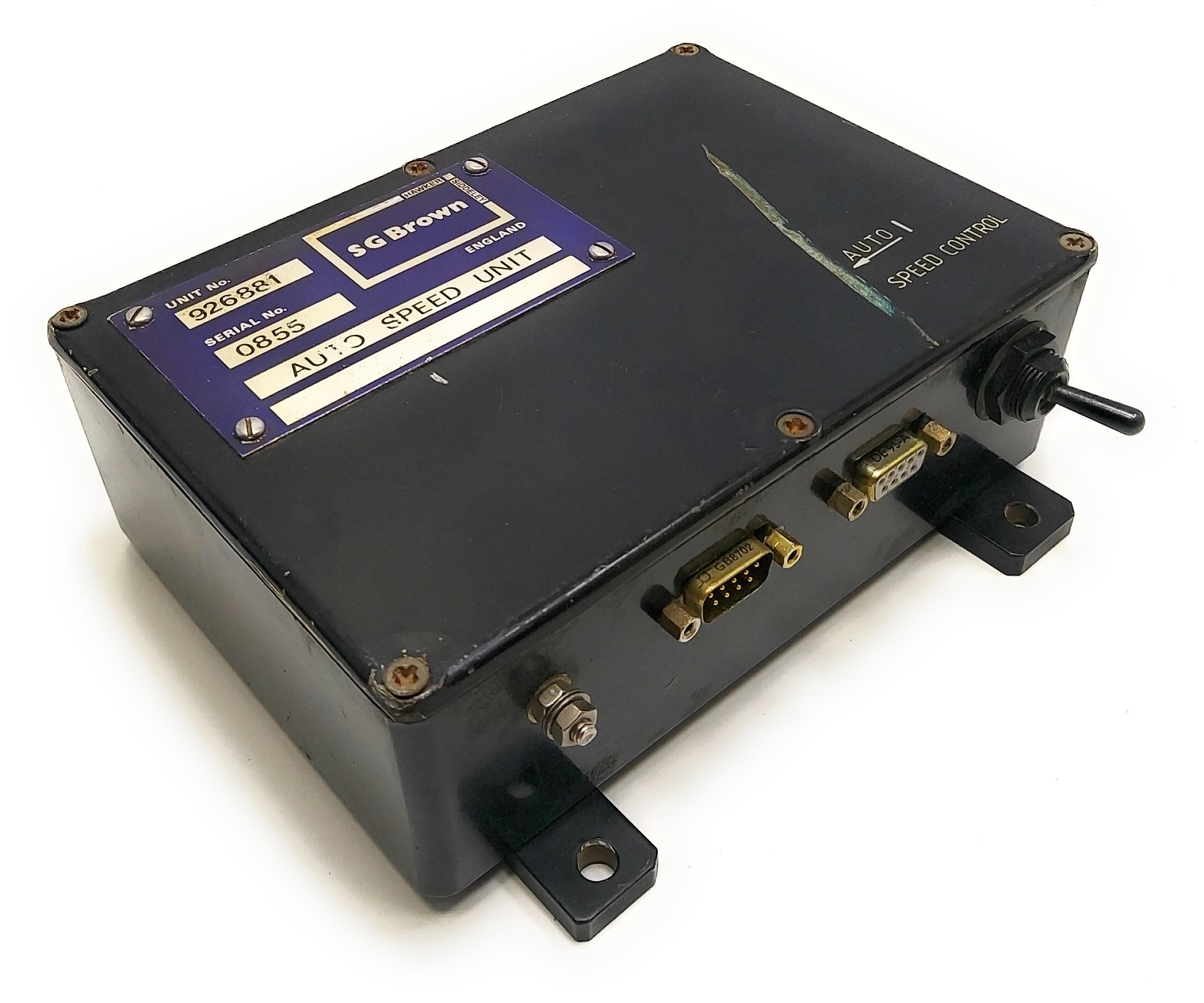 SG BROWN LTD. auto speed control unit 926881