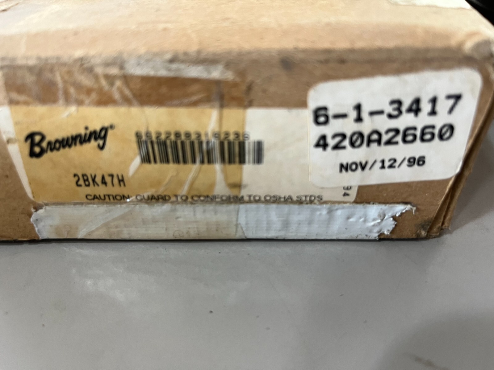 Browning, Sheave, 2 Groove, 4.45, 2BK47H
