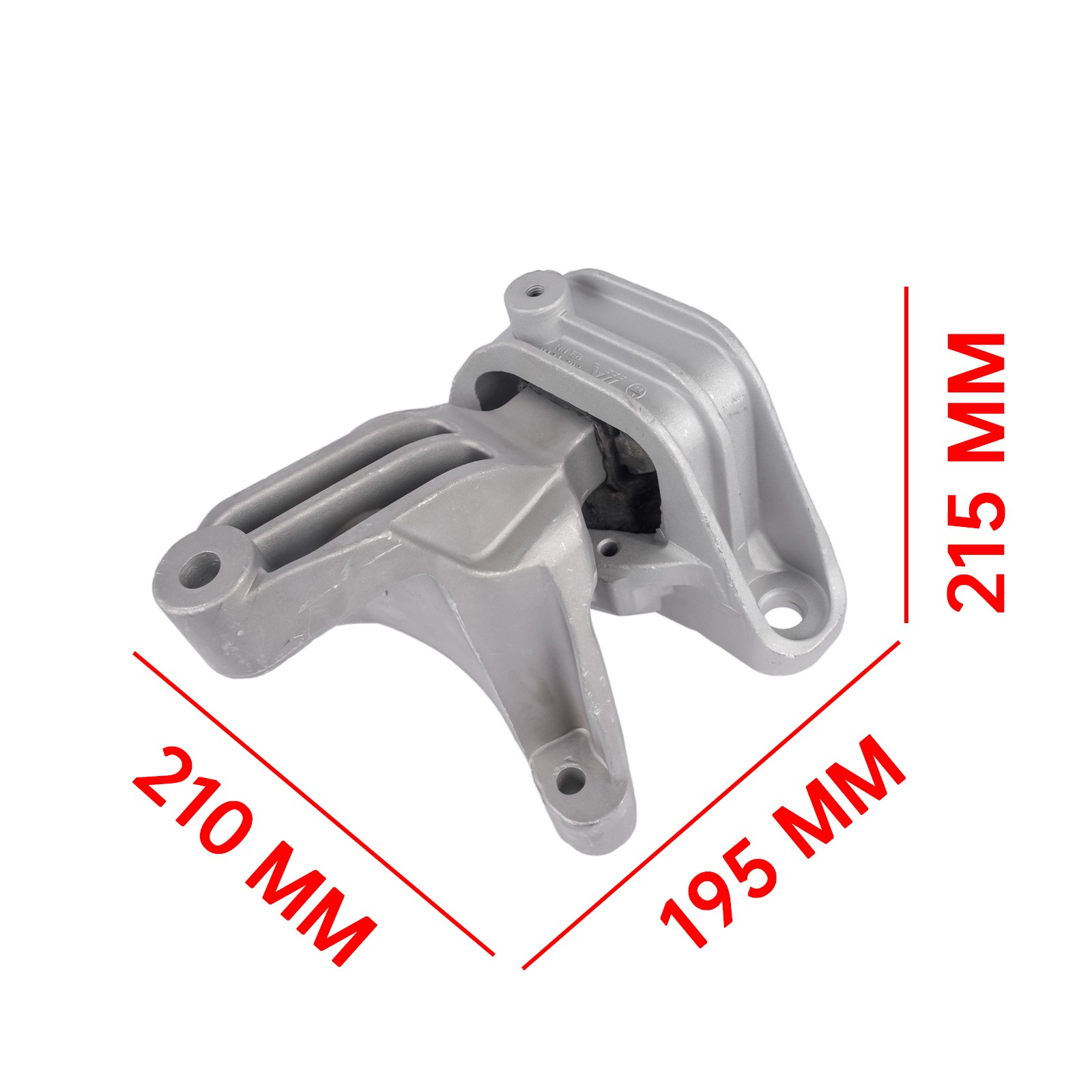 Right Side Engine Mount Fits for Nissan Rogue 1.5L L3 Gas 2021-2024 Silver 1Pc