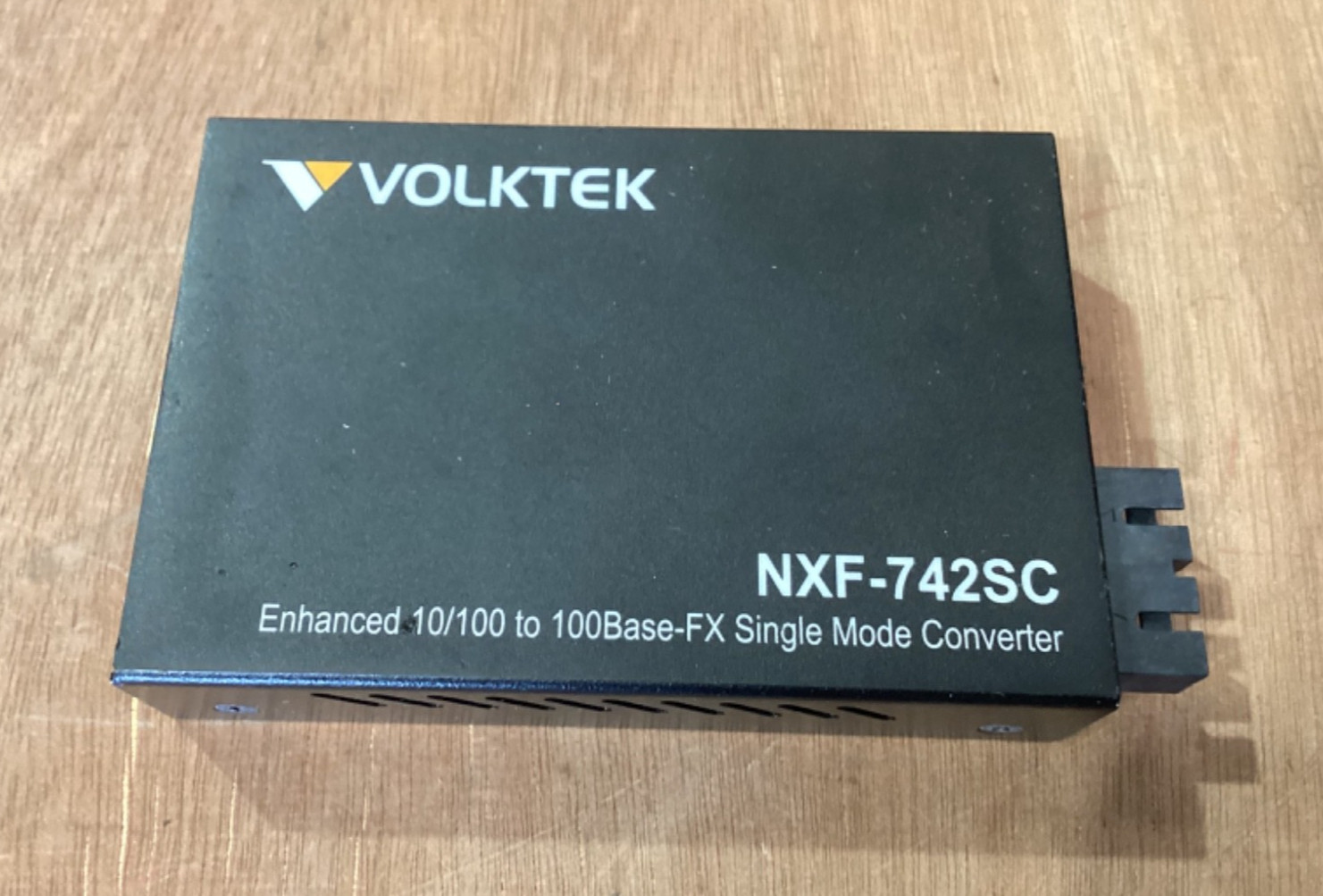 Volktek NXF-742SC Single Mode Converter (Enhanced 10/100 to 100Base-FX)