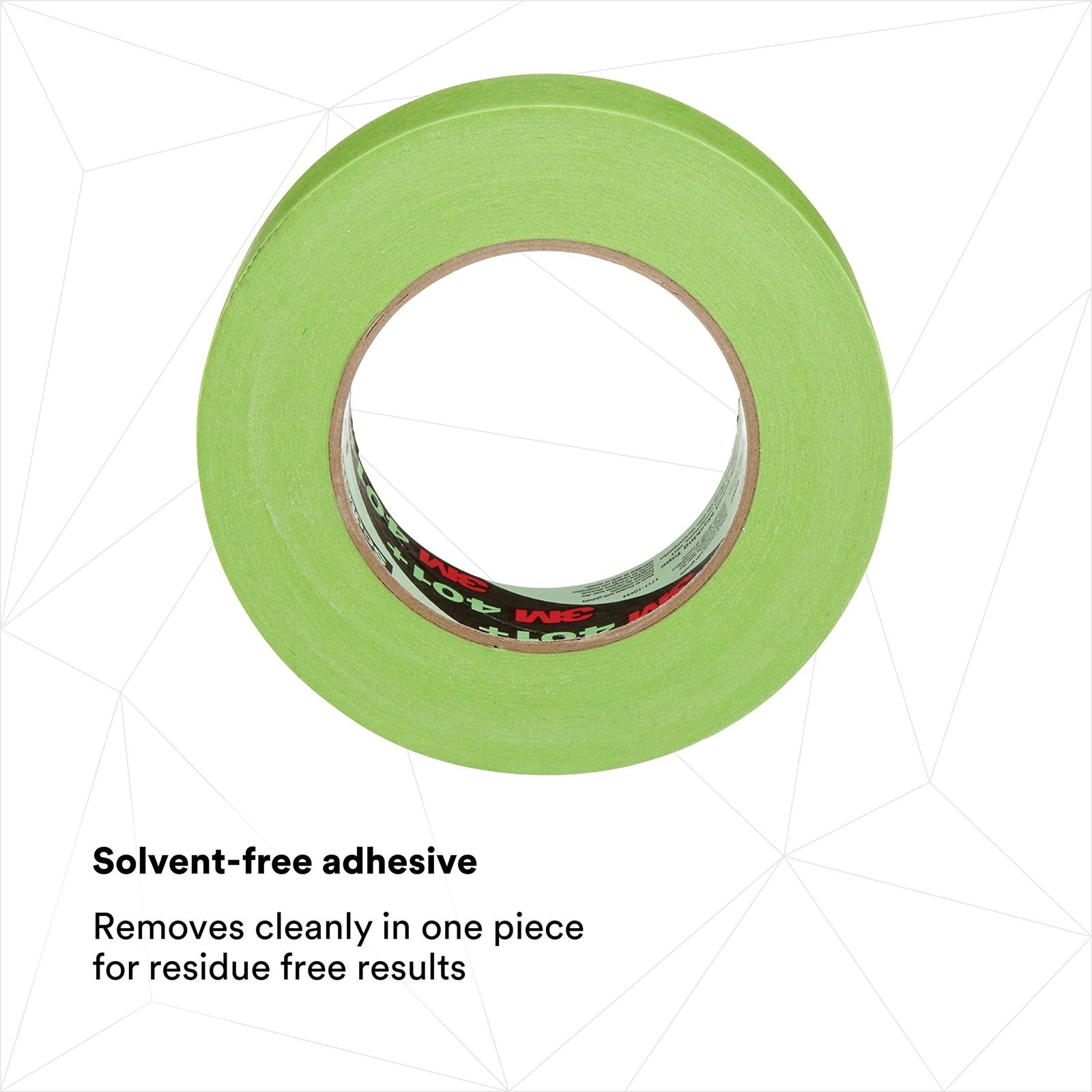 3M High Performance Green Masking Tape 401+ 36 mm x 55 m Conveniently Packaged