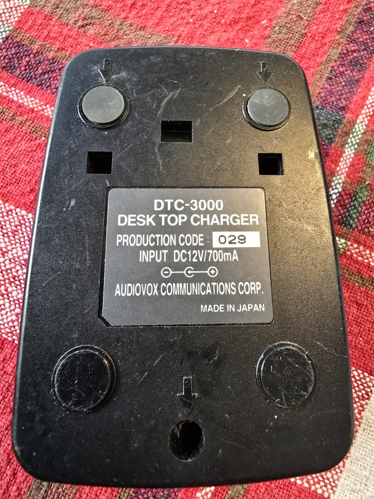Audiovox DTC-3000 Charger Base *FREE SHIPPING*