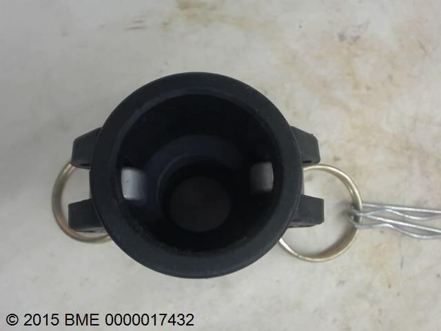 Lot Of 3 B100 Pvc Camlock Fittings