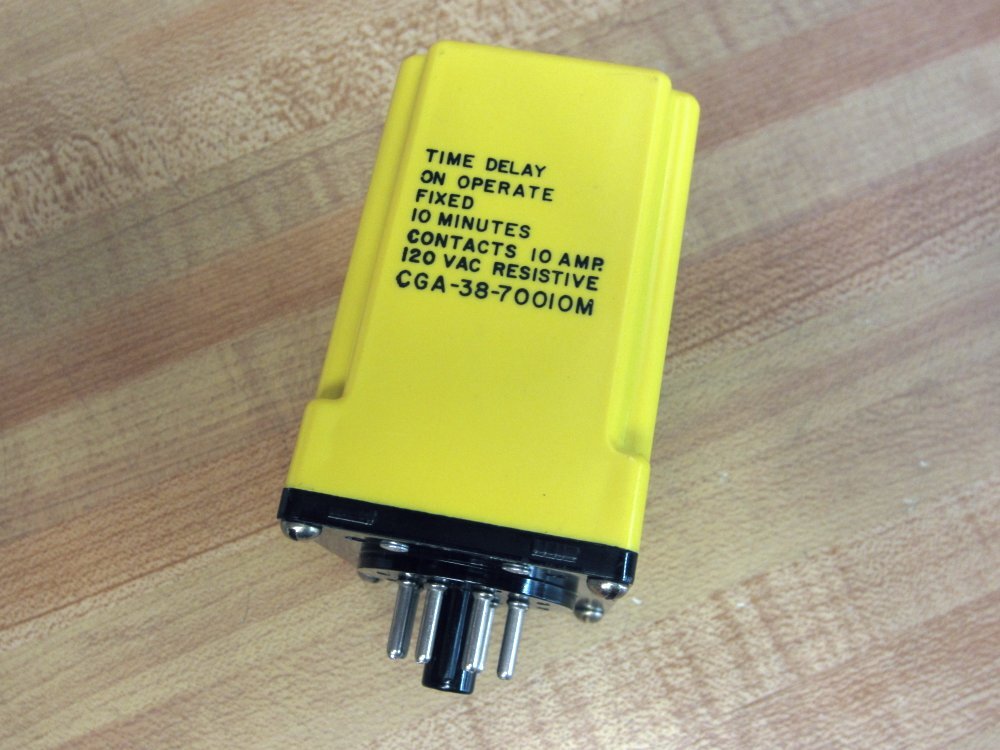 AMF Potter & Brumfield CGA-38-70010M Time Delay Relay CGA3870010M