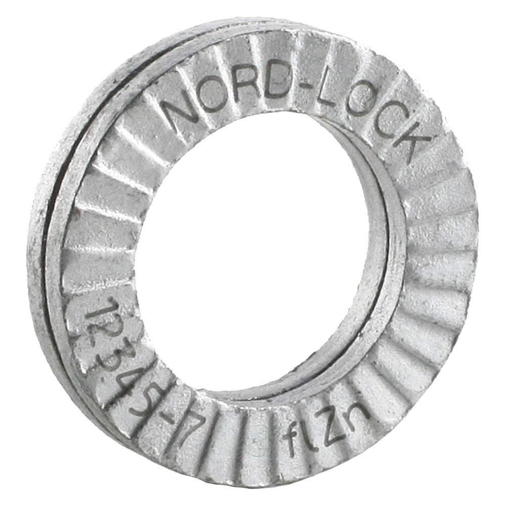 NORD-LOCK 1542 WdgLkWshr,Stl,M20,0.84inID,1.21inOD,4PK 12W467