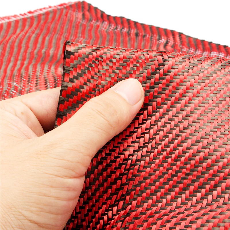 12″ x 60″ Carbon Fiber Cloth Roll Vinyl Wrap Fabric 2×2 Twill Weave 3k/200gsm