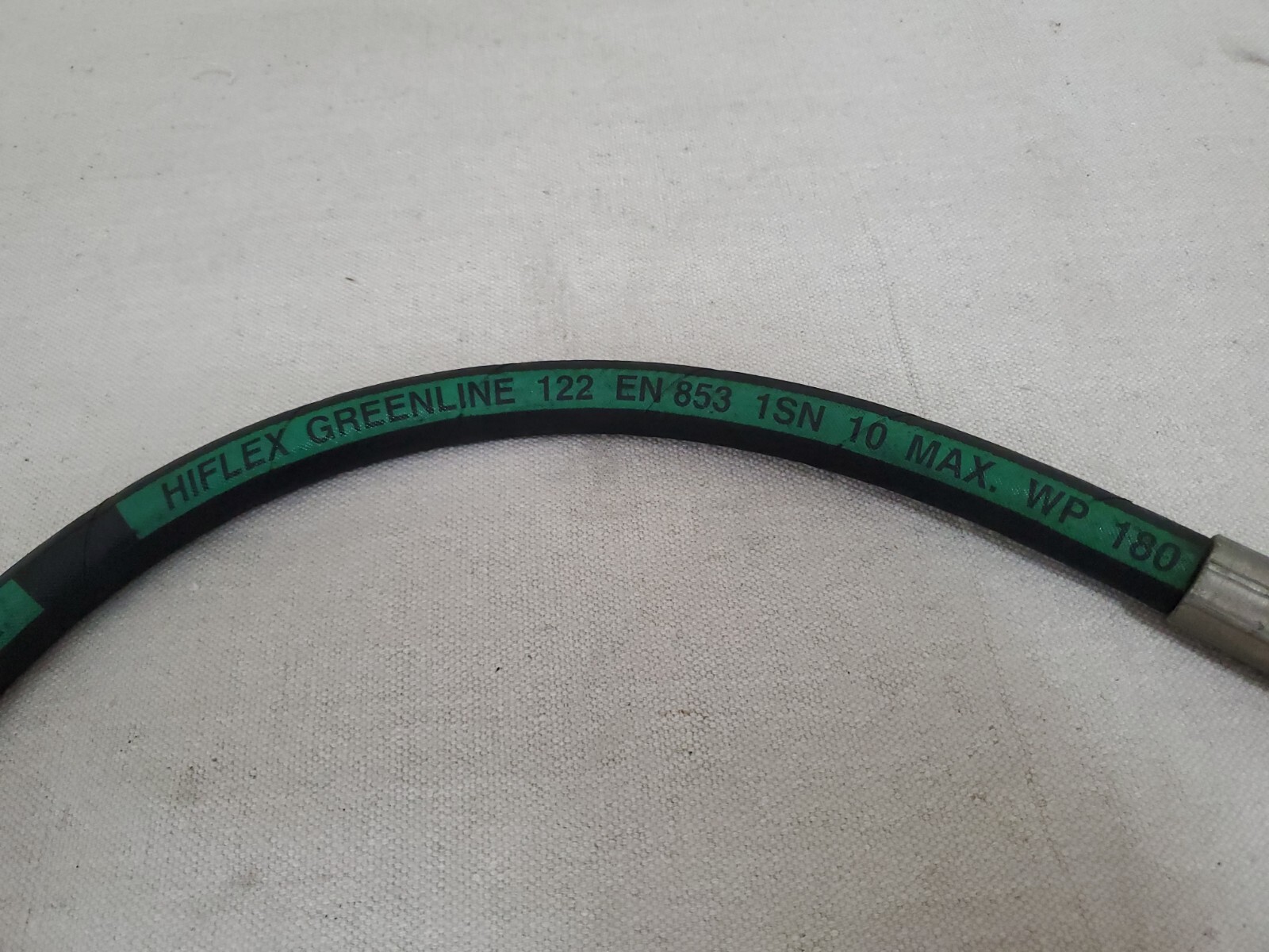 Hiflex Greenline 122 EN853/1SN/10 MAX WP 180 Bar Hydraulic Hose 22″
