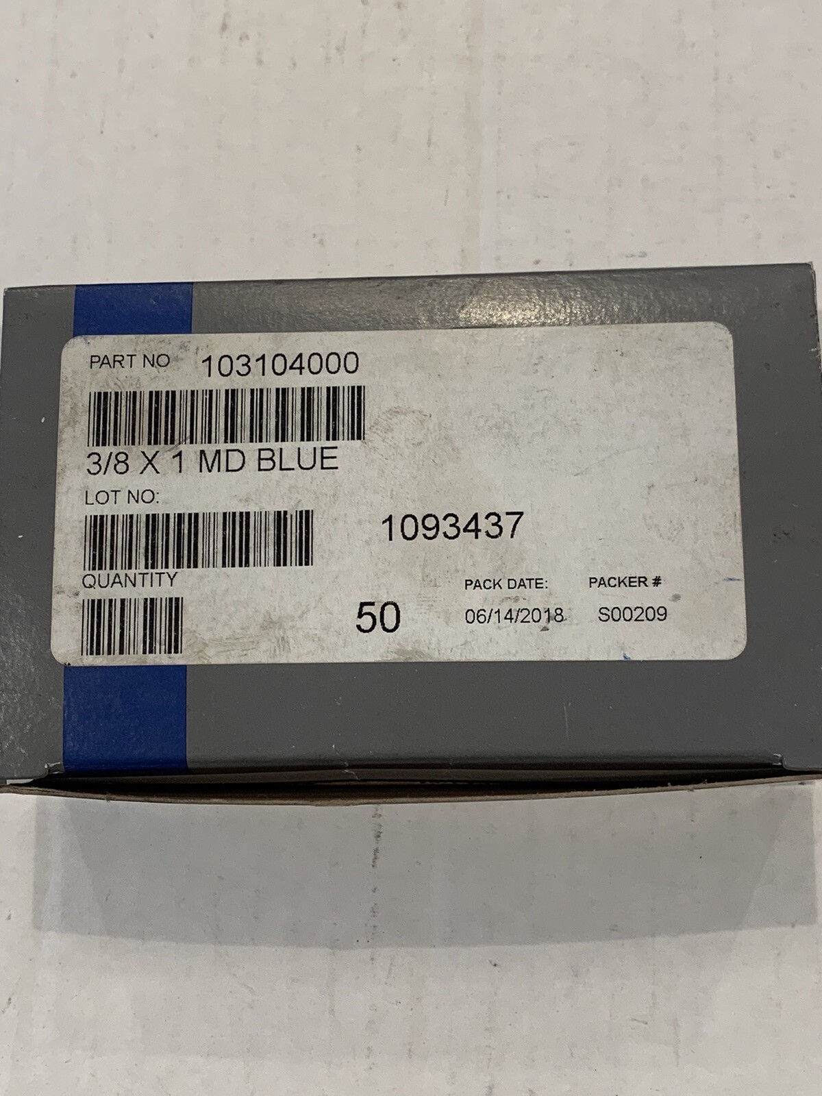 (Qty 10) 3/8 X 1 Inch Die Spring Medium Duty Blue Raymond M100 103104 Coil