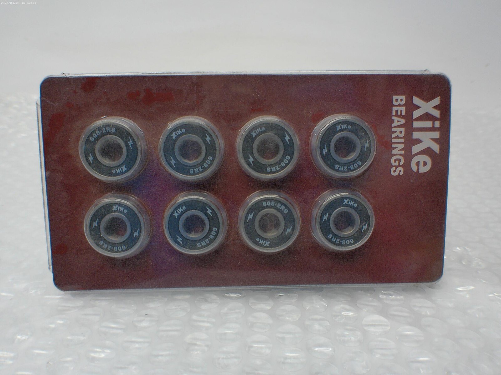 XIKE 608-2RS BEARING PKG OF 8 NSMP