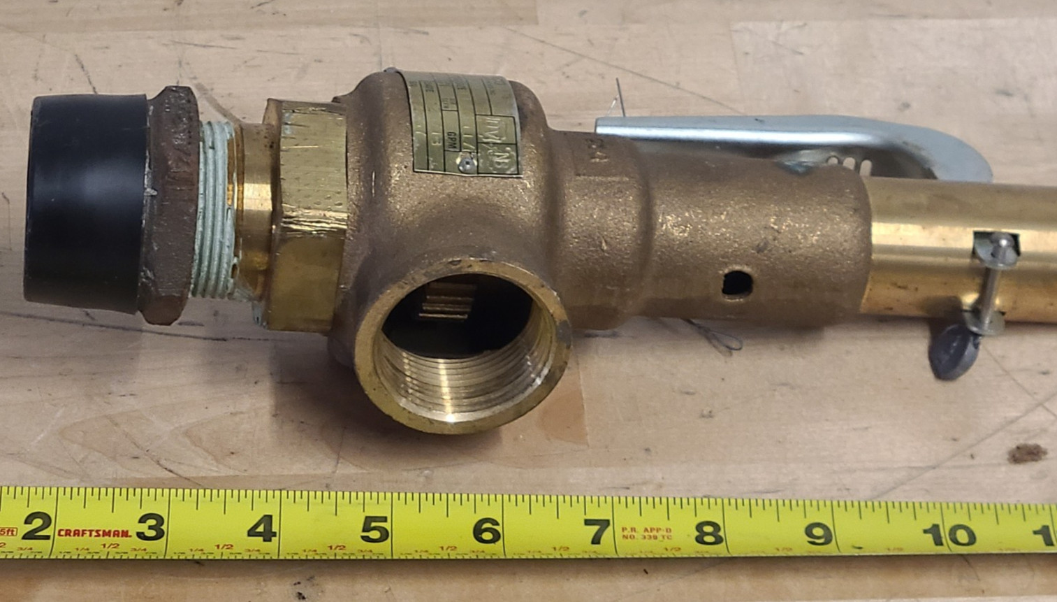 APOLLO CONBRACO 19-MFFL-60 SAFETY RELIEF VALVE 1-1/4″ 60 PSIG