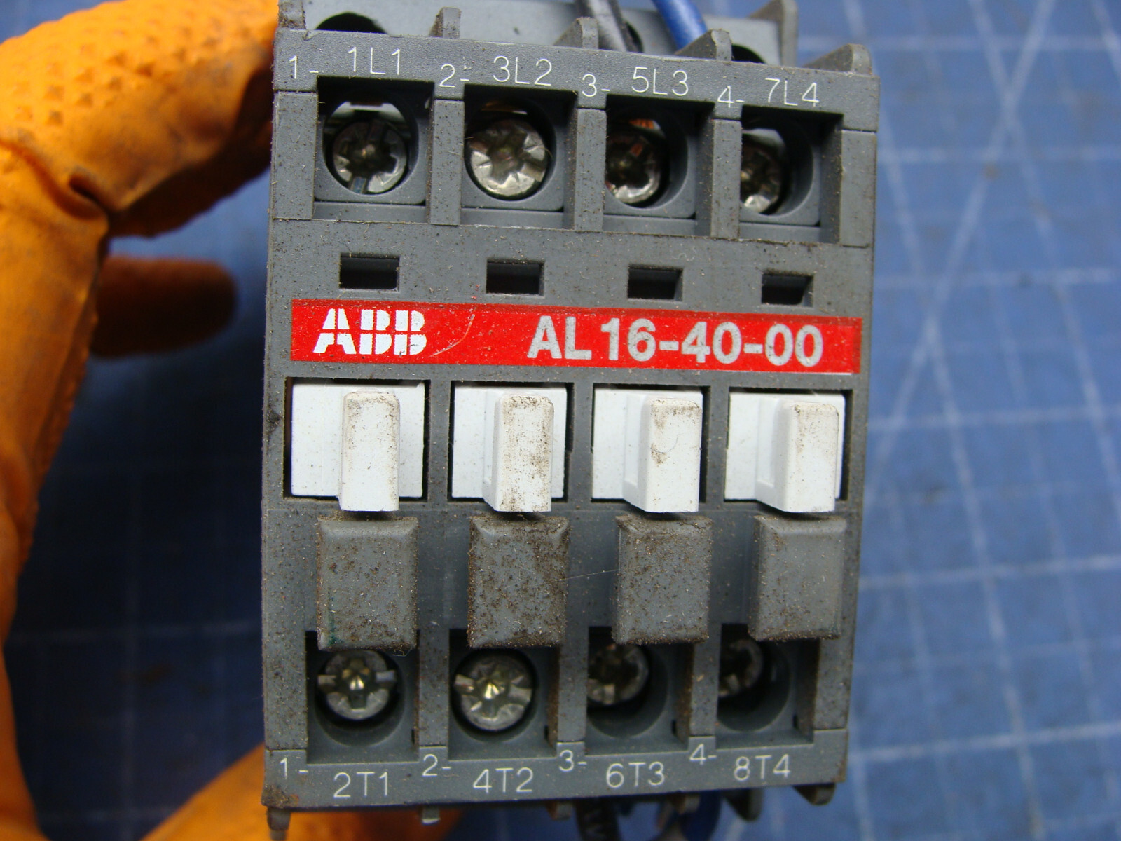 ABB CONTACTOR AL16-40-00 30A COIL 24VDC