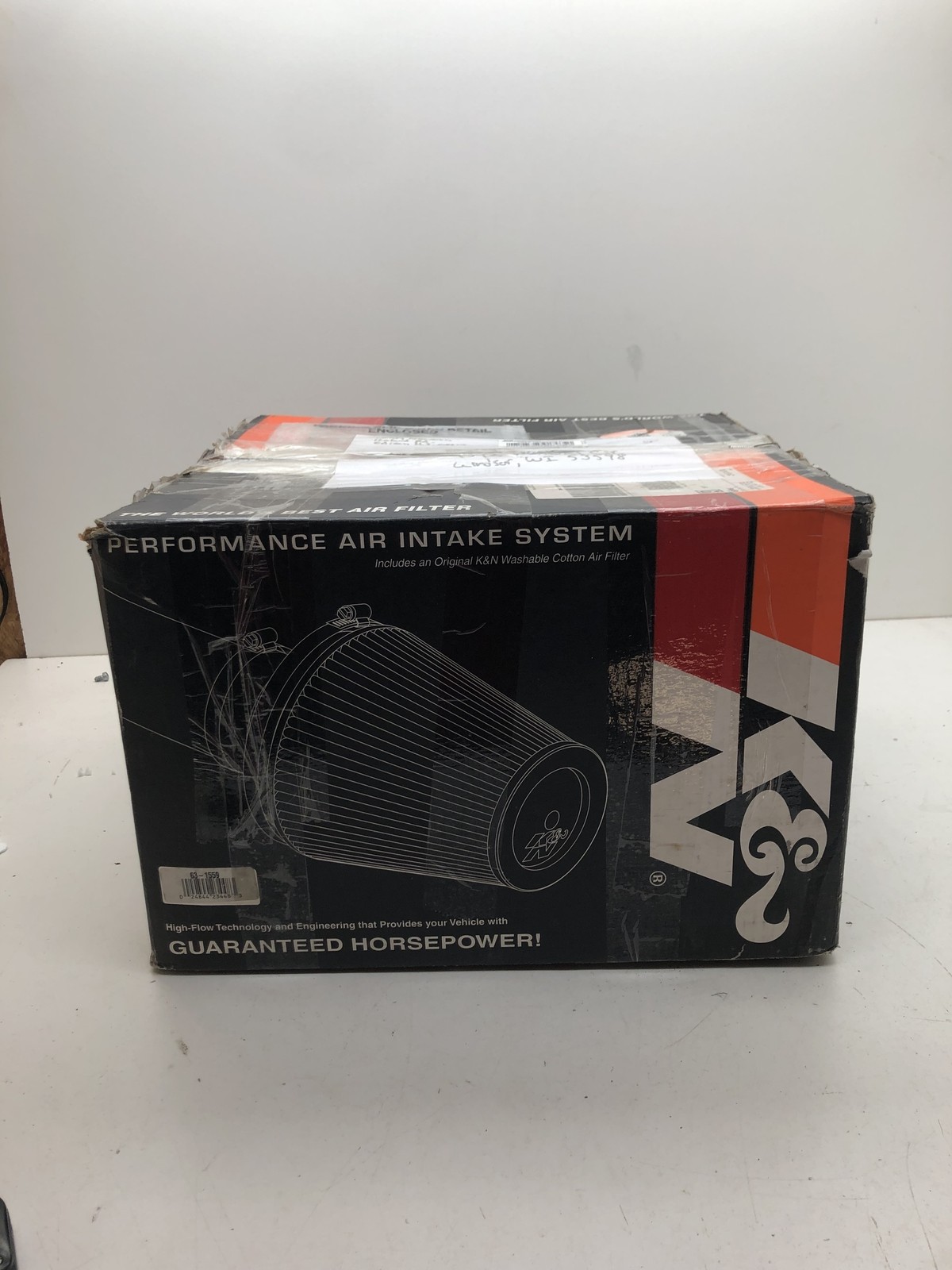 K&N 63-1559 JEEP 08-09 LIBERTY 3.7L HIGH FLOW INTAKE
