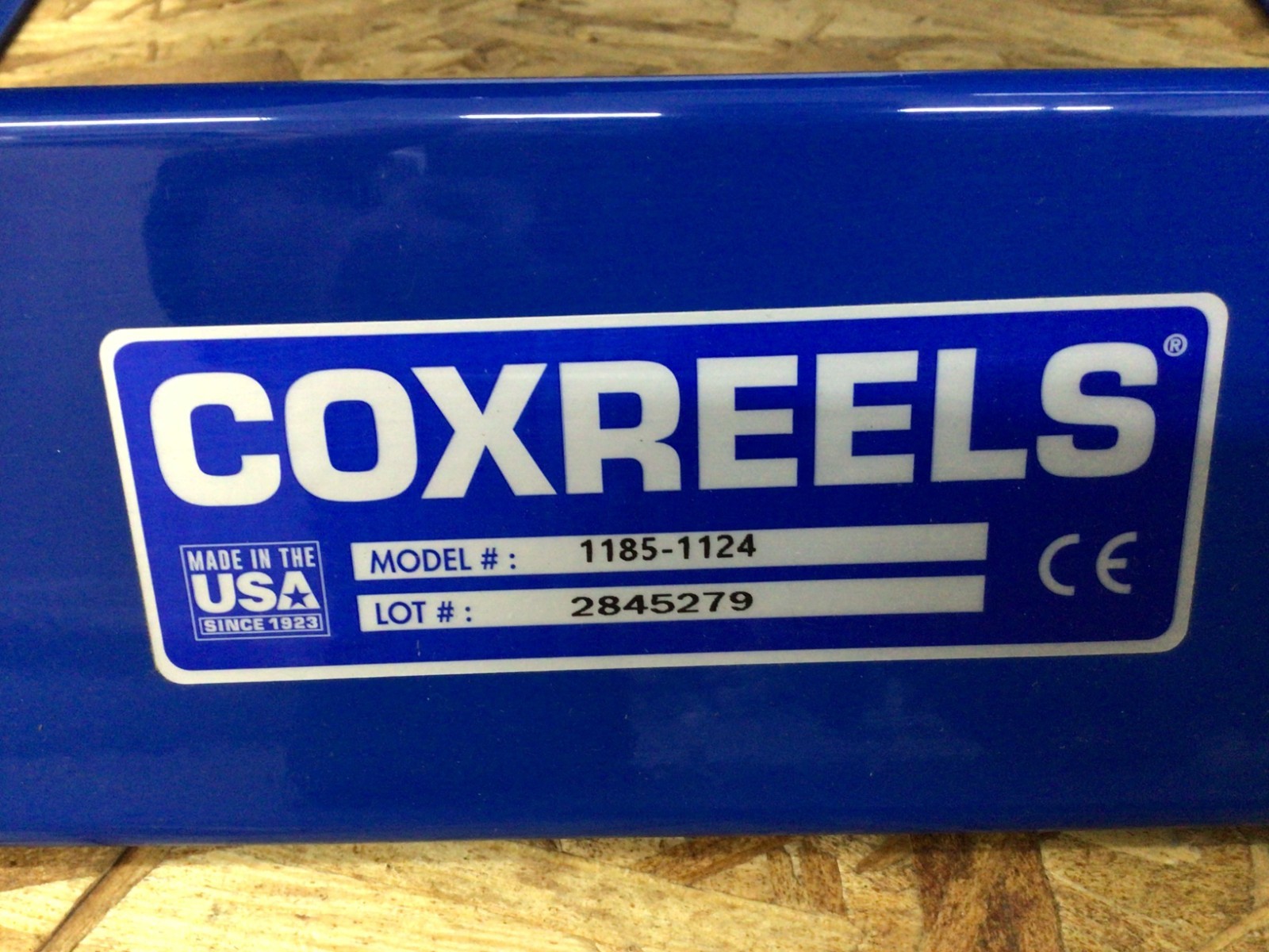 Coxreels Hand Crank Hose Reel,1-1/2×50 1185-1124 Coxreels 1185-1124 674255833555
