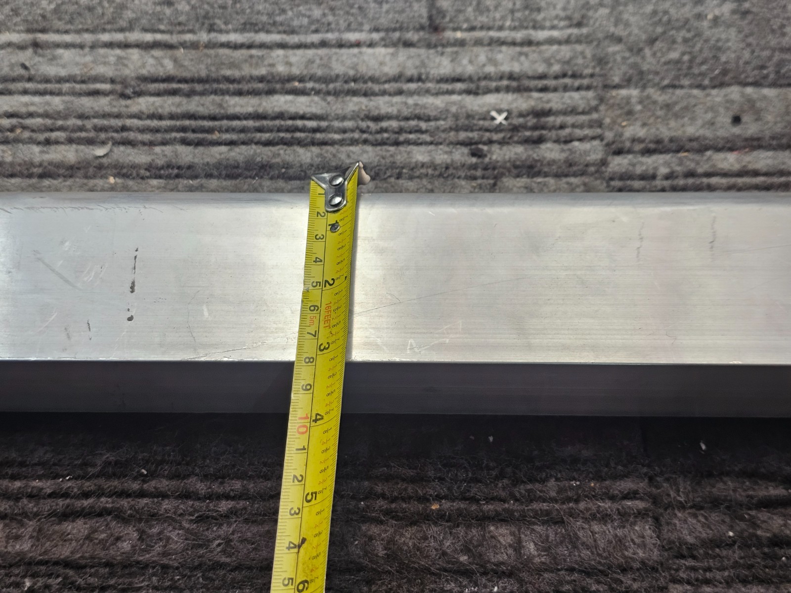 Bar Butt Aluminum Assembly 32.75″- 36″ x 2″ x 1-1/4″ P6016-0825 335075.4