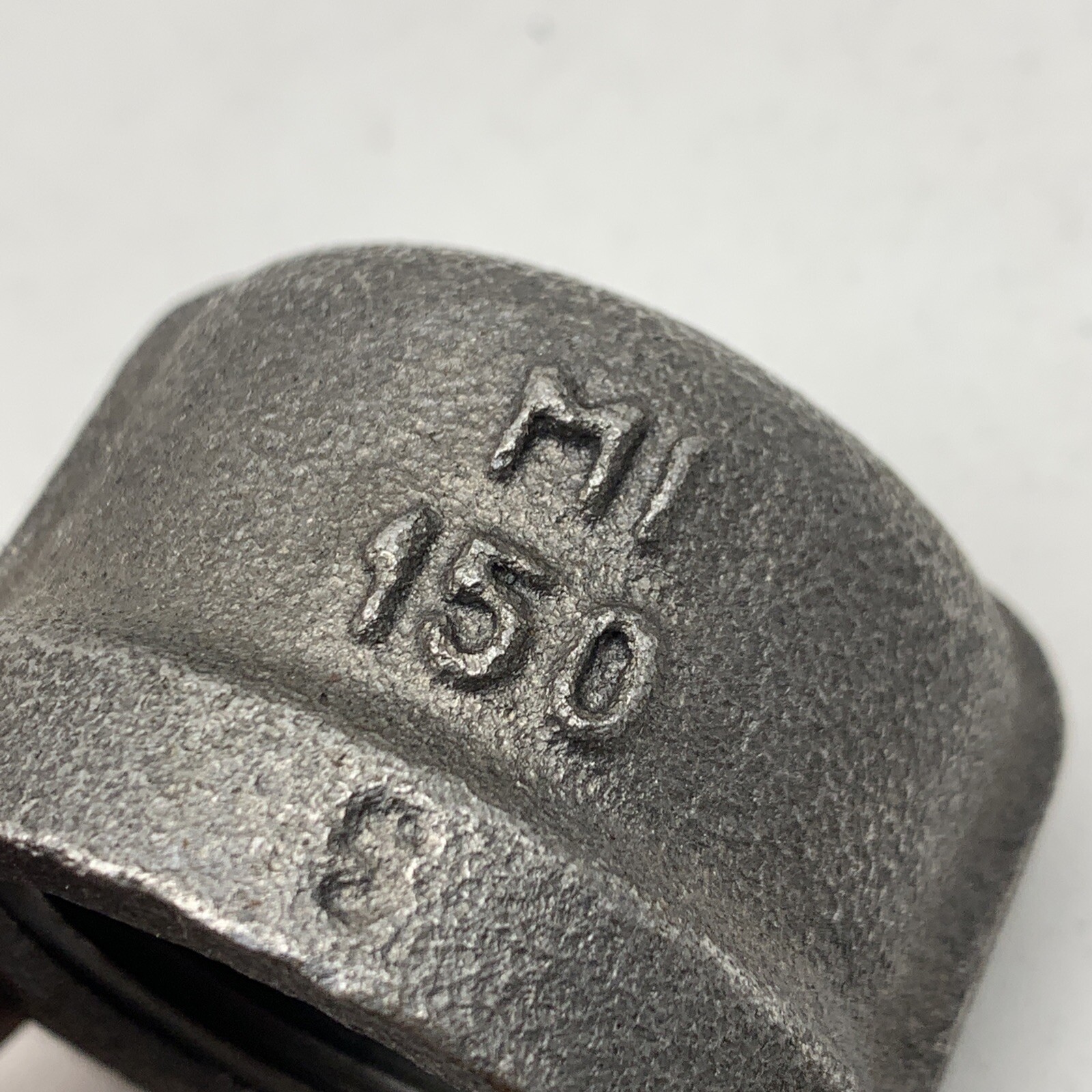 (10-Pack) 1″ NPT Black Malleable Galvanized Iron Pipe Round CAP