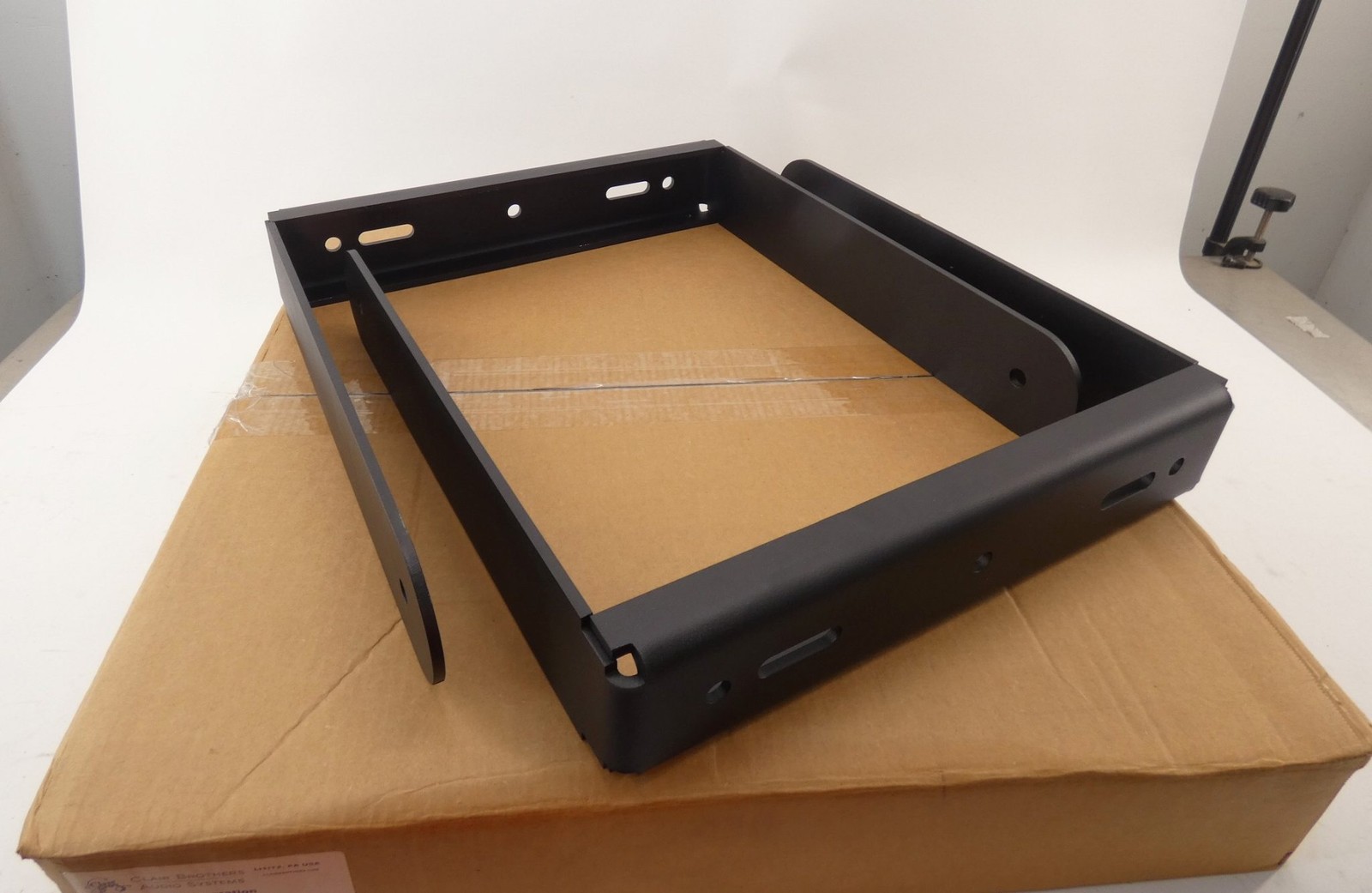 Black Shelf Bracket 19-1/2″ x 18-1/2″ – NEW Surplus!