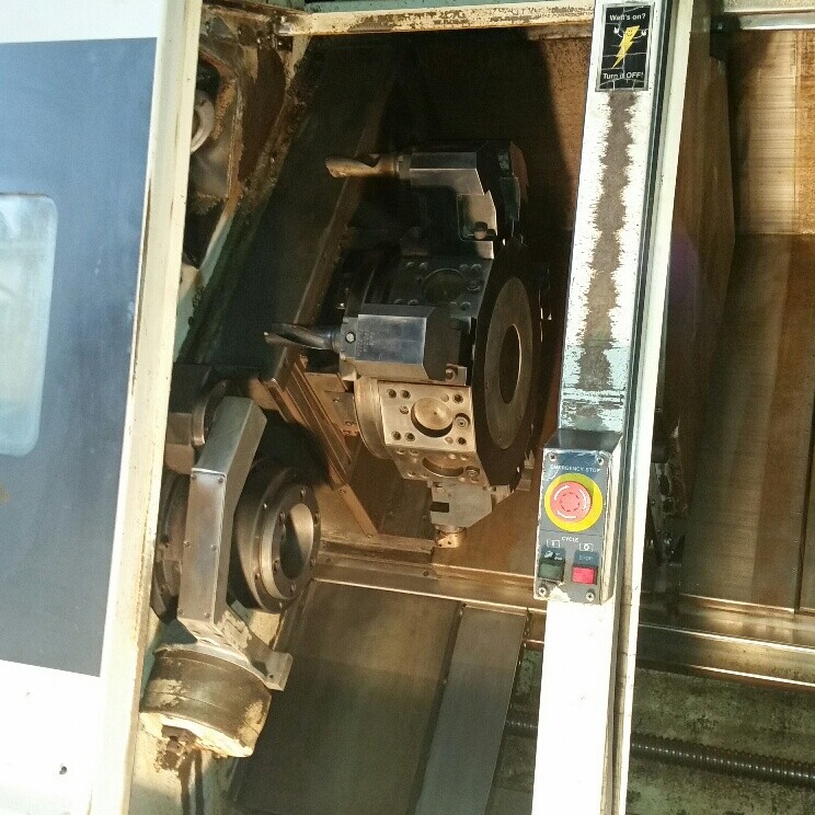 1997 MORI SEIKI DL-20 TWIN SPINDLE CNC LATHE