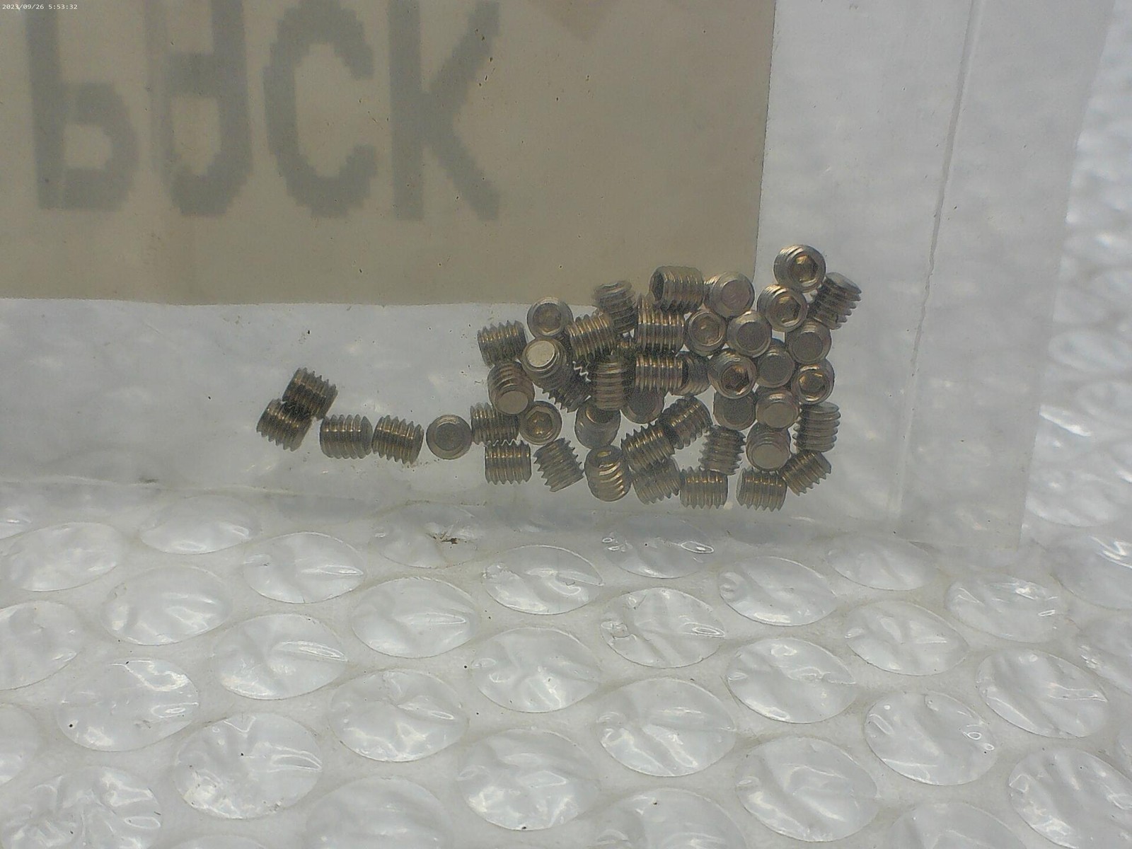 INDUSTRIAL SPARE M4X4 913-A4 SS3XX04004-050M SET SCREW PKG OF 46 NSMP