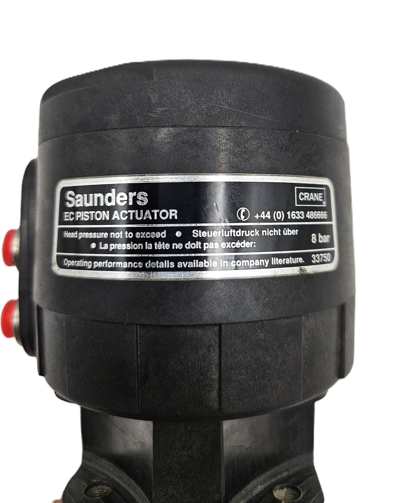 CRANE SAUNDERS EC PISTON ACTUATOR [FAST SHIPPING]