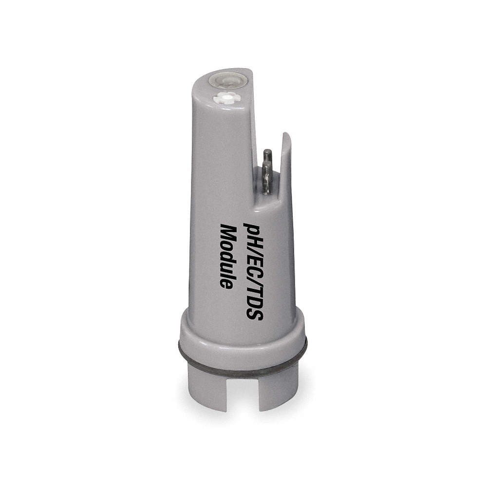 EXTECH EC505 Electrode Module,pH 0 to 19.99mS,Flat 5AY47