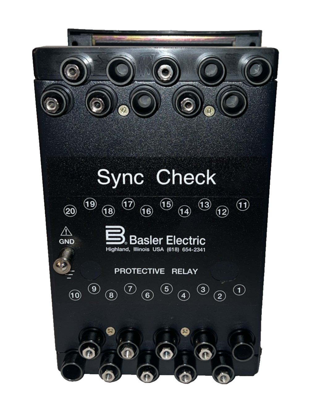 NEW BASLER ELECTRIC BE1-25 SYNC-CHECK RELAY M1E A7P A5N3F