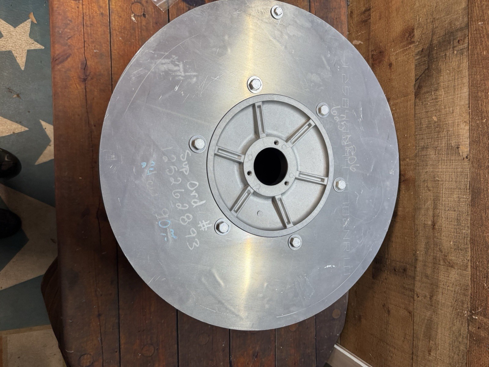 25” Greenheck Aluminum Backwards Inclined Blower Wheel New