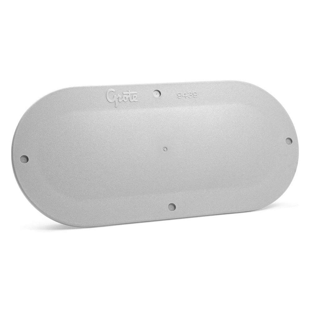 GROTE 94390-4 Snap-in Cover Plate,Gray,PK2 PK 6