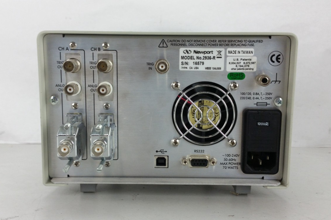 Newport Model 2936-R Dual Channel High Performance Optical Power & Energy Meter