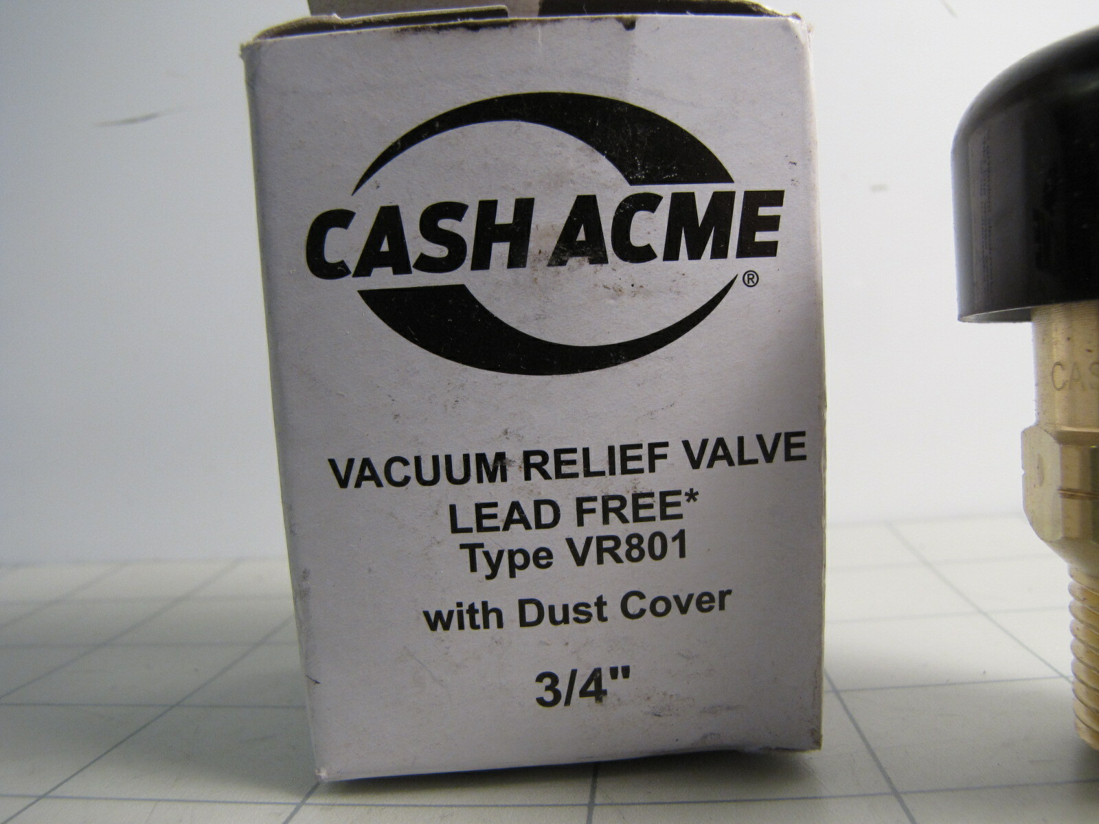 Cash Acme 22398-0000LF 3/4″ Vacuum Relief Valve Type VR801 w/ Dust Cover NEW