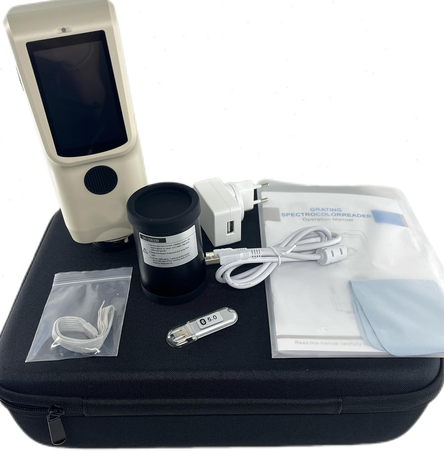 Spectrophotometer Colorimeter D/8 Color Tester Meter Analyzer 8mm Aperture
