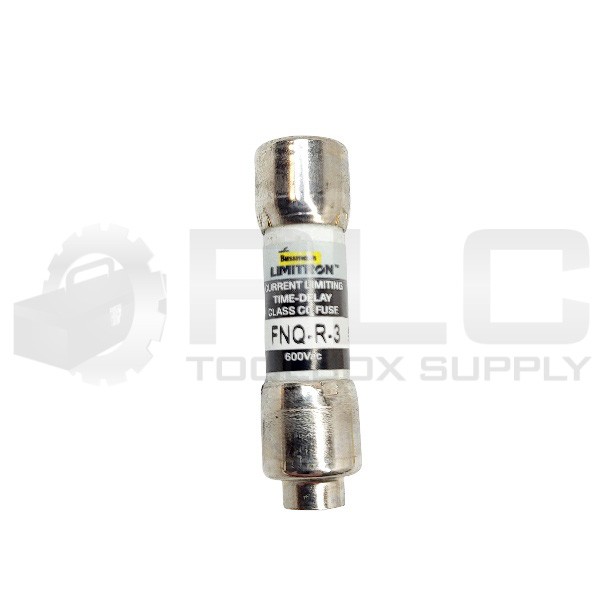 NEW LOT OF 6 BUSSMANN FNQ-R-3 LIMITRON CURRENT LIMITING TIME-DELAY 600VAC *