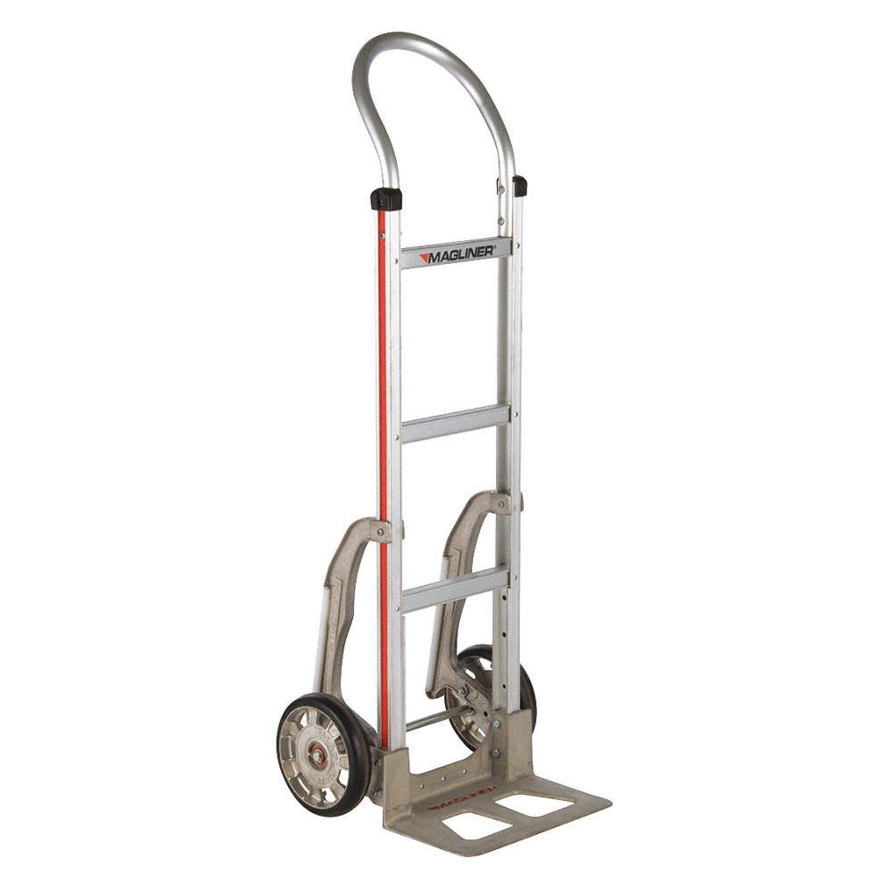 MAGLINER HMK111AA15 Hand Truck,500 lb,48″x17-1/2″x17″,Silver 59UY87