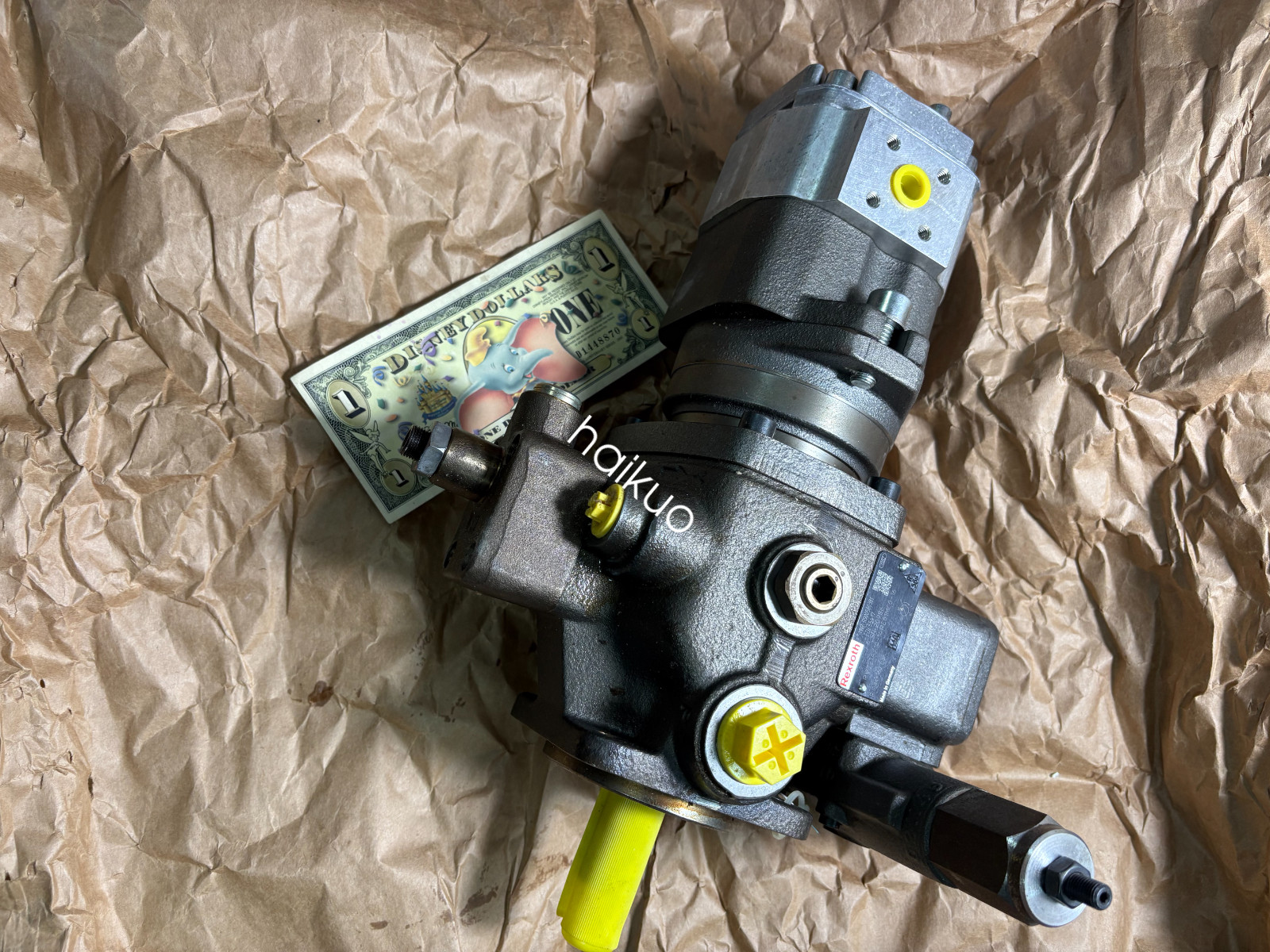 R900961068 PUMP COMBINATION P2V7/10-14C0+GF2/019RE01+J20E4 NEW GERMANY PUMP