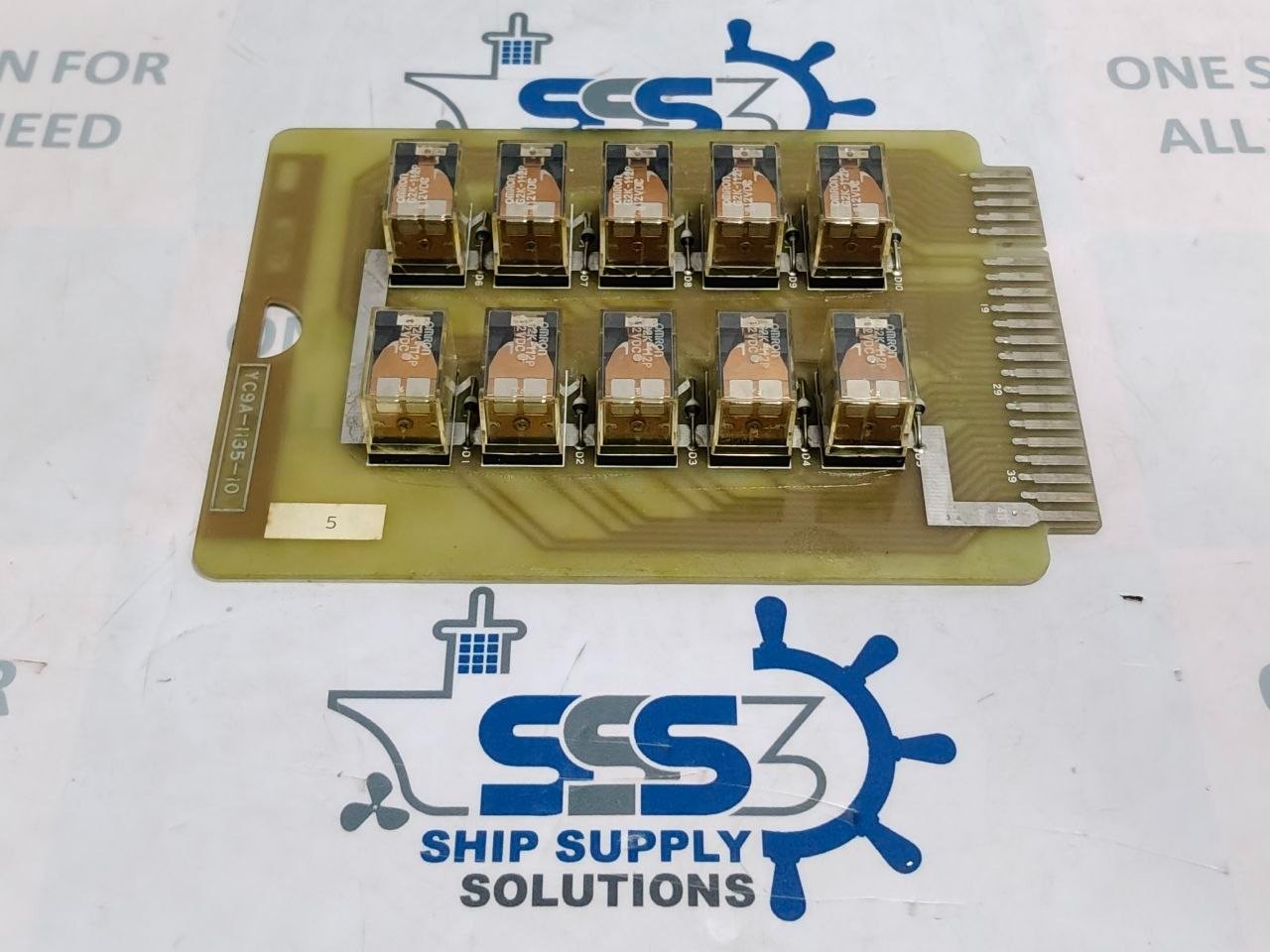 Yuken YC9A-1135-10 Flat Relay Printed Circuit Board D-42821-1
