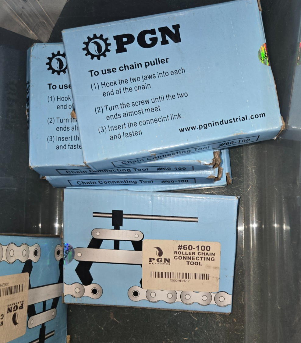 PGN Bearings 60-100 Roller Chain Connecting Tool NEW